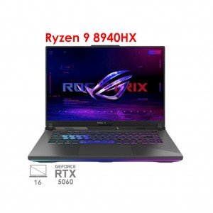 لپ تاپ گیمینگ ایسوس راگ ASUS ROG Strix 16 G614PM Ryzen 9 8940HX RTX5060 115W 16G 1TB 2.5K 165Hz 2025