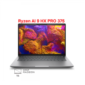 لپ تاپ ورک استیشن اچ پی زدبوک مدل HP ZBook 8 G1as 14 BU9M7PC Ryzen AI 9 HX Pro 375 32G 1T 2.5K 120Hz 2025