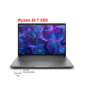 لپ تاپ ورک استیشن اچ پی زدبوک مدل HP ZBook 8 G1as 14 BW0J5PC Ryzen AI 7 350 32G 1T 2.5K 120Hz 2025