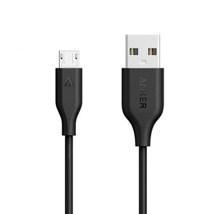 کابل تبدیل USB به microUSB انکر مدل A8133 PowerLine به طول 1.8 متر