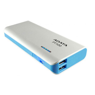 پاوربانک اي ديتا مدل PT100 ظرفيت ۱۰۰۰۰ ميلي آمپر ساعت