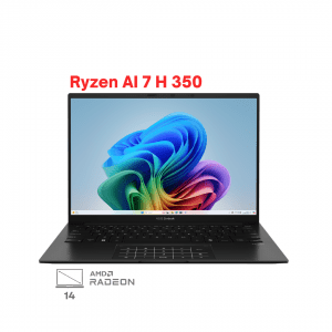 لپ تاپ ایسوس زنبوک 2025 مدل ASUS Zenbook X14 UM3406KA Ryzen AI 7 H 350 32G 1T OLED 2.8K 120Hz