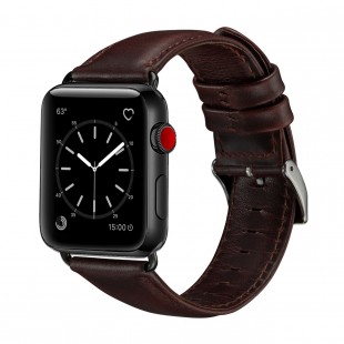 بند چرمی اپلواج مدل Fashion Leather Band سایز 42/44mm