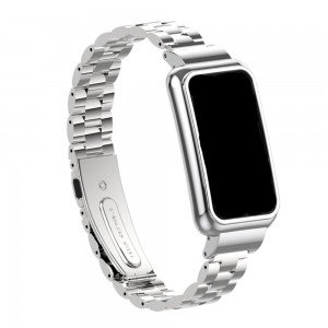 بند فلزی 3BEAD مناسب مچ بند هوشمند هوآوی مدل Huawei Band 6,7