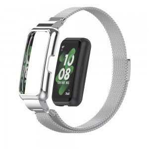 بند فلزی Milanese مناسب مچ بند هوشمند هوآوی مدل Huawei Band 8