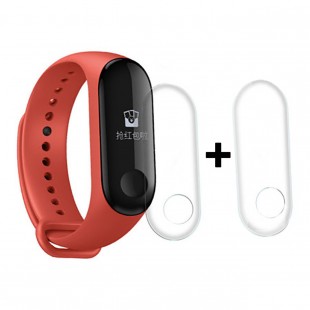 محافظ صفحه نمایشگر مچ بند هوشمند شیائومی مدل MI Band 3 بسته دو عددی