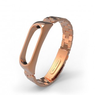 بند فلزی Rolex مناسب مچ بند هوشمند شیائومی مدل Mi band 2