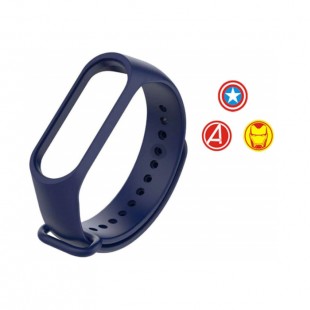 بند Avengers Edition مچ بند هوشمند شیائومی مناسب Mi Band 3/4/5/6