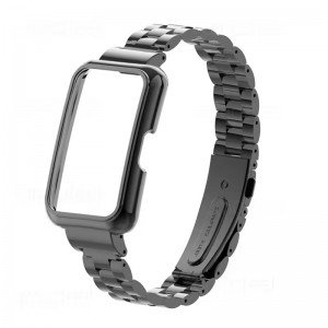 بند فلزی مدل Bead-3 مناسب مچ بند هوشمند هوآوی مدل Huawei Band 8