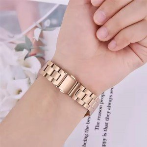 بند فلزی مدل Bead-3 مناسب مچ بند هوشمند هوآوی مدل Huawei Band 8