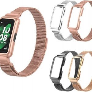 بند فلزی Milanese مناسب مچ بند هوشمند هوآوی مدل Huawei Band 6,7
