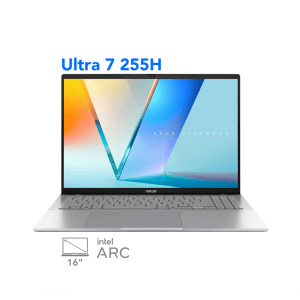 لپ تاپ ایسوس ویووبوک S 16 مدل ASUS Vivobook S 16 S3607CA Ultra7 255H 32G 1T 2.5K 144Hz 2025