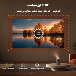ویدئو پروژکتور وی واچ مدل Vevshao Smart Projector V30