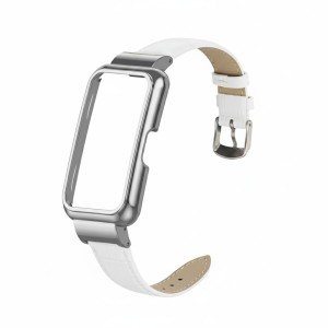 بند چرمی میبند مدل Crocodile Leather مناسب برای Huawei Band 6/7 , 8/9