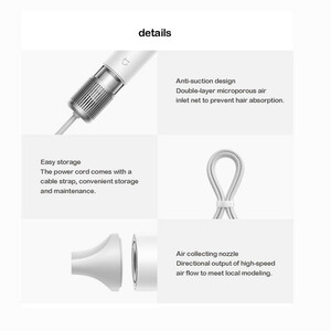 سشوار شیائومی میجیا مدل Xiaomi hairdryer H501