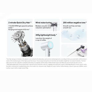 سشوار شیائومی میجیا مدل Xiaomi hairdryer H501