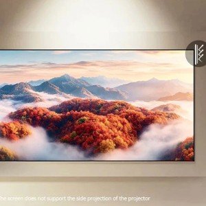 پرده ضدنور ویدئو پروژکتور ونبو 75 اینچ  Wanbo Fresnel Light Rejecting Screen WBAA05 M 75 Inch