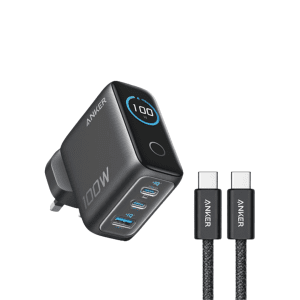 شارژر دیواری 100 وات سه پورت انکر مدل Anker B121B 100W three Port wall Charger