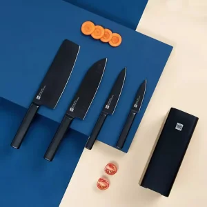 ست چاقوی آشپزخانه ۵ پارچه شیائومی هوهو مدل Xiaomi HuoHou HU0076 Non-stick Knife Set