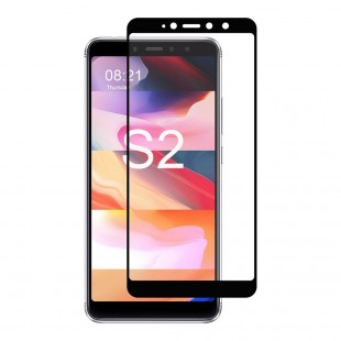 محافظ فول چسب صفحه نمایشگر شیائومی مدل Redmi S2 مدل Tempered Full Cover Glass