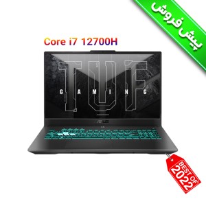 لپ تاپ گیمینگ ایسوس تاف ASUS TUF F15 FX507ZR i7 12700H RTX3070 140W 2022