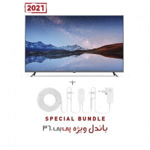 تلویزیون هوشمند شیائومی “Mi LED TV 4S 65 گلوبال مدل L65M5-5ASP به همراه نورپردازی ریسه ای Yeelight 1S RGB