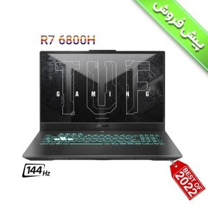 لپ تاپ گیمینگ ایسوس تاف ASUS TUF A15 FA507RM R7 6800H RTX3060 140W 144Hz 2022