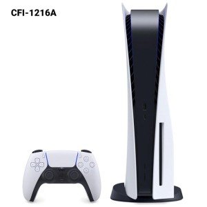 کنسول پلی استیشن 5 سونی دیسک خور نسل 12 ریجن اروپا مدل Sony PS5 CFI-1216A standard