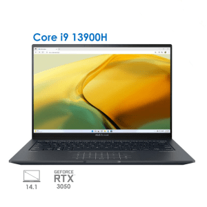 لپ تاپ ایسوس زنبوک 2023 مدل ASUS Zenbook X14 UX3404VC i9 13900H RTX 3050 32G 1T OLED 2.8K 120Hz