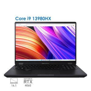 لپ تاپ ایسوس پرو آرت 2023 مدل  ASUS ProArt 16 H7604 i9 13980HX RTX4060 130W 64G 1T OLED 3.2K 120Hz