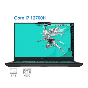 لپ تاپ گیمینگ ایسوس تاف ASUS TUF F17 FX707ZI i7 12700H RTX4070 140W 1T 165Hz  2023