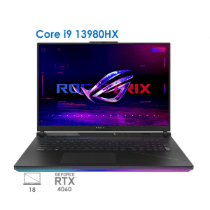 لپ تاپ گیمینگ ایسوس راگ ROG Strix G18 G814JV i9 13980HX RTX4060 140W 16G 1T 2023