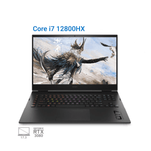 لپ تاپ گیمینگ اچ پی آمن  HP Omen 17 ck1007TX i7 12800HX RTX3080Ti 175W 32G 1T 2.5K 165Hz 2022