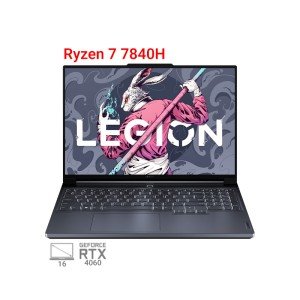 لپ تاپ گیمینگ لنوو لیجن 7 اسلیم مدل Lenovo Legion 7 Slim R9000X 7840H RTX 4060 115W 1T 3.2K 165Hz 2023