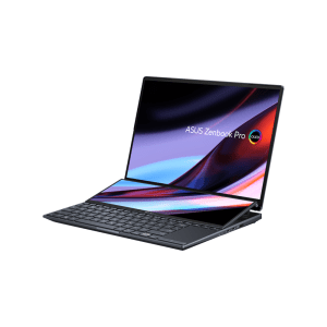 لپ تاپ ایسوس زنبوک 2023 مدل  ASUS Zenbook Pro 14 Duo UX8402VU i9 13900H RTX4050 85W 1T OLED 2.8K 120Hz
