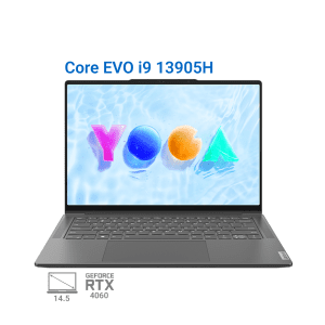 لپ تاپ لنوو یوگا مدل Lenovo YOGA Pro 14s EVO i9 13905H RTX4060 80W 32G 1T 3K 120Hz Touch Screen 2023