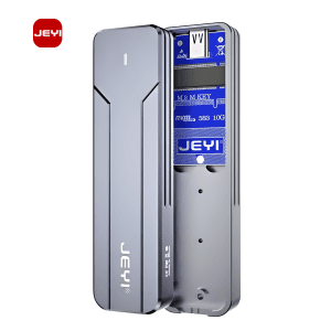باکس هارد SSD تمام آلومینیومی مدل JEYI i9-Explorer Aluminum SSD Box NVMe 10 Gbps