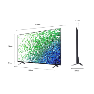 تلویزیون هوشمند نانوسل ال جی سایز 55 اینچ مدل LG NANO80 55 TV