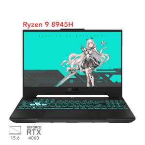 لپ تاپ گیمینگ ایسوس تاف ASUS TUF F15 FA507UV R9 8945H RTX 4060 140W 16G 2.5K 165Hz 2024