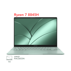 لپ تاپ ایسوس ایدل بوک مدل ASUS Adolbook 14 Air M5406ADOL R7 8845H 32G 1T 2.8K 120Hz OLED 2024