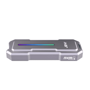 باکس هارد SSD تمام آلومینیومی مدل JEYI Snow Leopard 20G Aluminum SSD Box NVMe 20 Gbps