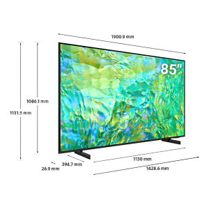 تلویزیون هوشمند سامسونگ سایز 85 اینچ مدل Samsung CU8000 85 TV