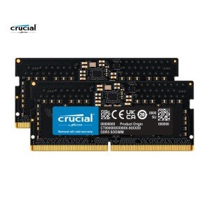 رم لپ تاپ  دوال چنل کروشیال 2×32 گیگابایت مدل Crucial Dual Channel 2×32GB CL40 DDR5 4800MHz