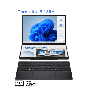 لپ تاپ ایسوس زنبوک مدل 2024 ASUS Zenbook 14 Dual Screen UX8406M Core Ultra 9 185H 32G 1T OLED 2.8K 120Hz