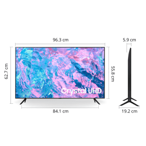 تلویزیون هوشمند سامسونگ سایز 43 اینچ مدل CU7000