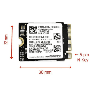 هارد SSD 2230 PCIe 3 سامسونگ 1T مدل Samsung SSD M.2 2230 PCIe 3 PM991A 1T