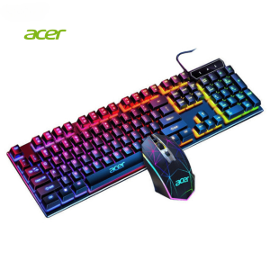 ست موس و کیبورد گیمینگ ایسر سیمی مدل Acer YKB913+M115 set wired RGB