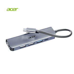هاب USB-C اورجینال ایسر 5 در 1 مدل Acer HY41-T5 5 in 1  USB-C Hub