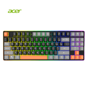 کیبورد شبه مکانیکال ایسر سیمی مدل Acer OKW216 89-Key wired RGB