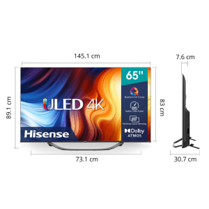 تلویزیون هوشمند 65 اینچ هایسنس مدل HISENSE U7HQ 65 TV